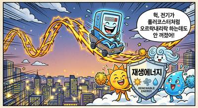 브라질 월드컵 경기마다 전력수요 급등락…재생에너지 86%로 안정 운영 - 헉, 전기가 롤러코스터처럼 오르락내리락 하는데도 안 꺼졌어!