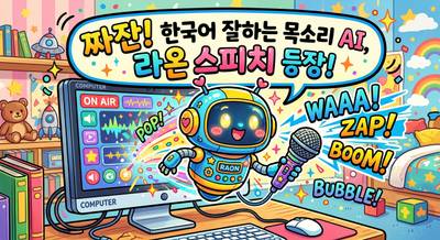 크래프톤, 21B 음성 AI 모델 공개… "30B 이하 한국어 성능 1위" - 짜잔! 한국어 잘하는 목소리 AI, 라온 스피치 등장!